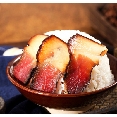 四川特产后腿五花腊肉农家自制烟熏咸肉正宗老川味后腿熏肉腊肉图2