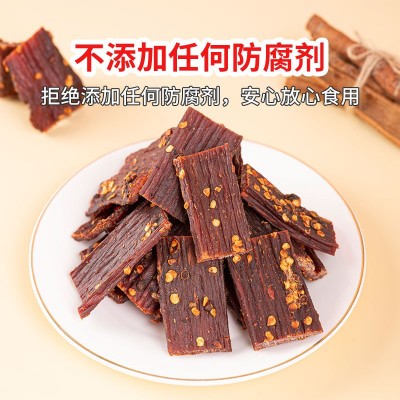西藏手撕风干 厂家景区特产展会零食风干猪肉脯休闲食品散装干巴图4