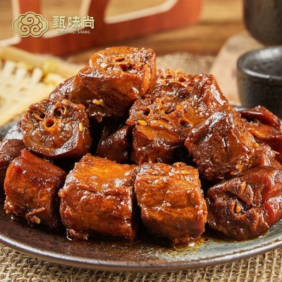 麻辣鸭脖子香辣鸭肉类小零食真空袋装小吃网红卤味熟即食休闲食品图3