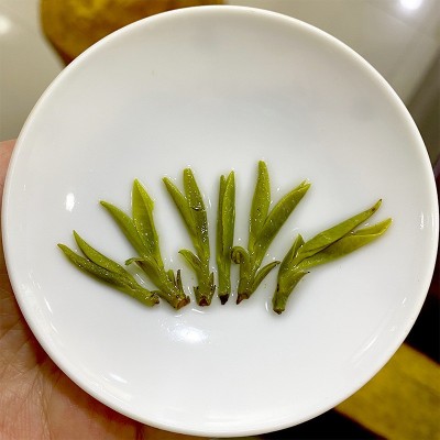 明前茶2023新茶上市春茶龙井牛皮纸包装250g龙井绿茶厂家一件代发图3