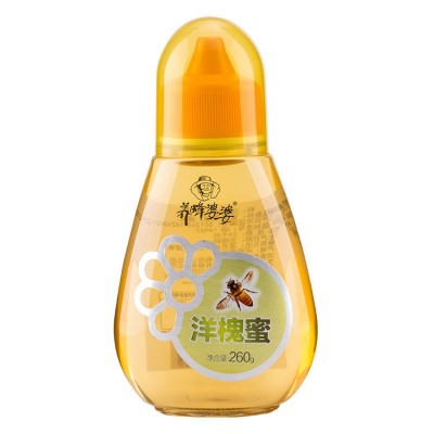 源头工厂蜂蜜批发260g瓶装土蜂蜜纯正天然洋槐蜜农家自产 液态蜂蜜图4