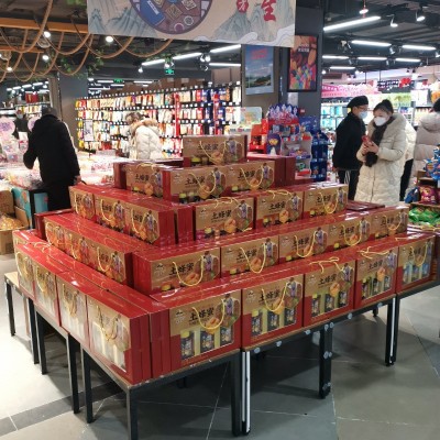 聚蜜源土蜂蜜礼盒蜂蜜礼盒500克x3瓶/盒农家蜂蜜送礼伴手礼图3