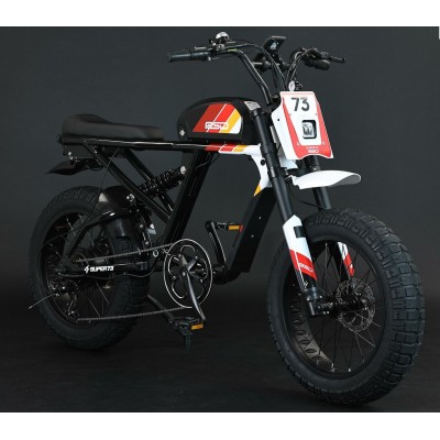SUPER73电动自行车RX复古越野变速山地电瓶车助力胖胎沙滩摩托车图4