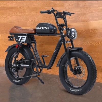 SUPER73电动自行车复古越野摩托锂电池助力新国标网红同款厂家直图5