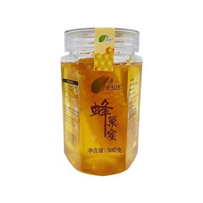 厂家直供百杂花洋槐封盖蜂巢蜜瓶装500g图5