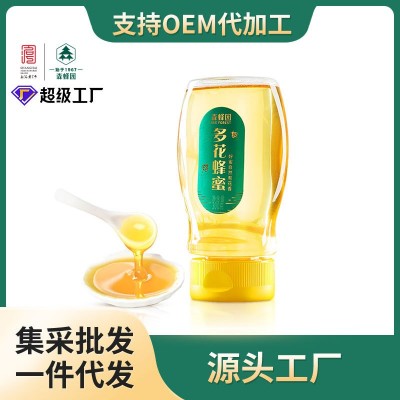 森蜂园百花蜜300g挤压瓶装便携纯正蜂蜜天然野生源头厂家直发批发图3