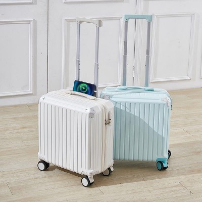 2023新款迷你18寸登机女行李箱小清新拉杆旅行女密码箱轻便小型图2