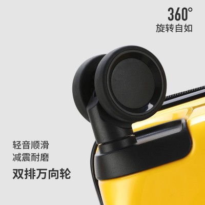 鸿一行李箱新款皮箱拉杆箱女24万向轮小型20寸密码箱旅行箱男图3