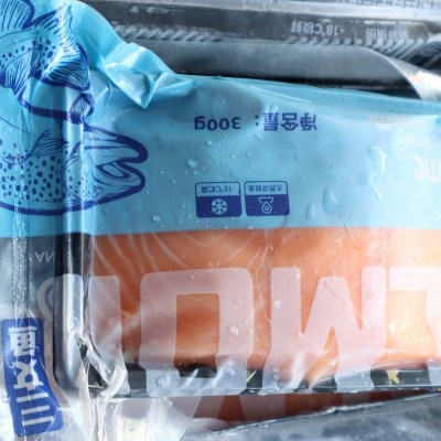挪威三文鱼刺身冰鲜刺身日料食材常备品规格300g/盒海鲜图2