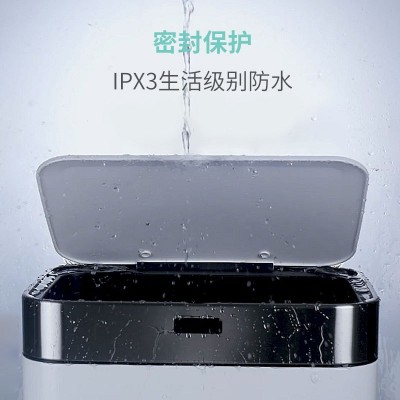 智能感应分类垃圾桶厨房家居家用不锈钢高端轻奢办公室高脚带盖图4