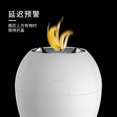 智能感应电动自动垃圾桶家用客厅圆形球型创意设计大号轻奢欧美风图4