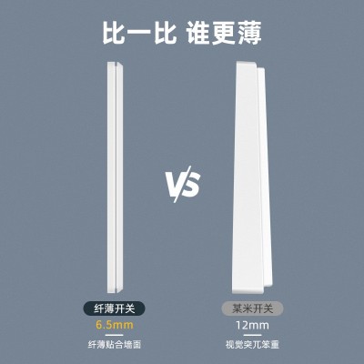 米家涂鸦ZigBee智能开关小米家居无线遥控零火超薄WiF i语音控制图4