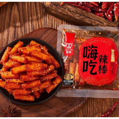 湖南双娇臭干子小面筋辣条散装称摆摊童年麻辣零食辣条整箱大批发图2