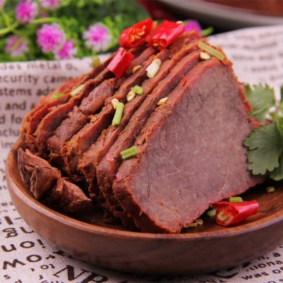 内蒙古五香酱牛肉熟食真空即食牛腱子健身肉冷吃零食卤味牛肉250g图4