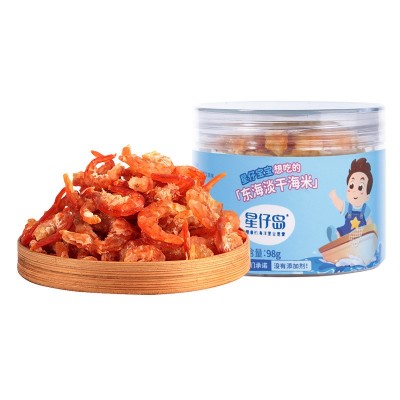 星仔岛金钩海米即食虾米水产海鲜虾仁干食用干货包装整箱工厂批发图5