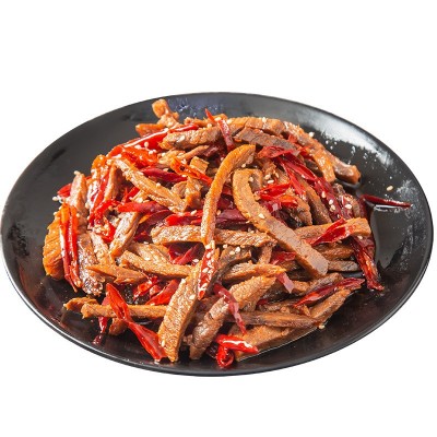 冷吃牛肉自贡麻辣牛肉干四川美食特产香辣零食小吃批发厂家直销图4