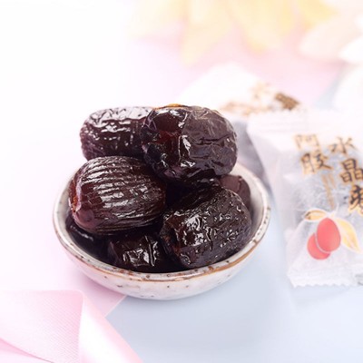 凤胶堂阿胶枣即食无核蜜枣水晶金丝枣独立小包装东阿县特产100g图3