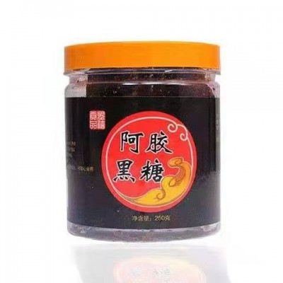 山东阿胶黑糖200克 桂花黑糖 玫瑰口味黑糖批发图4