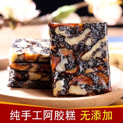 山东手工阿胶糕 即食阿胶糕红枣枸杞口味阿胶糕块阿胶糕批发图2