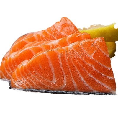 三文鱼新鲜中段一整条鲜切去刺身背肉生鱼片冰鲜鲑鱼海鲜顺 丰包邮图5