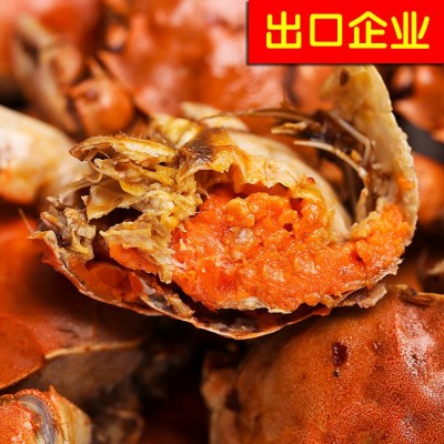 【出口企业】香辣蟹 麻辣大闸蟹螃蟹即食海鲜零食 熟食 一件代发图2