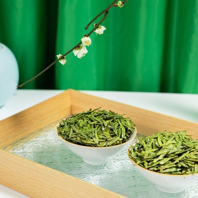 正宗西湖2022新茶上市 春茶绿茶明前茶叶精选礼盒100g龙井茶叶图3