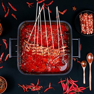 串串肠广味小腊肠中式烧烤火锅麻辣烫甜味广式迷你拇指细肠冒菜图4