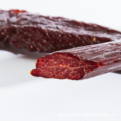 厂家直供湖南腊牛肉 500g风干腊肉商用腊黄牛肉 柴火烟熏牛肉图2