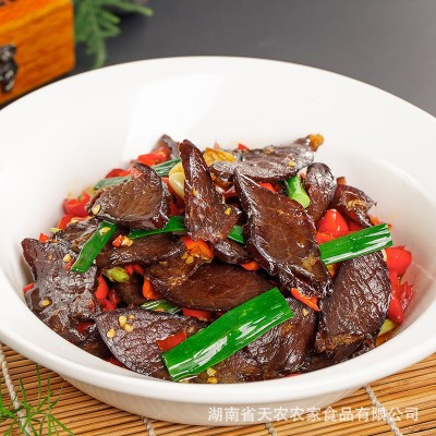 厂家直供湖南腊牛肉 500g风干腊肉商用腊黄牛肉 柴火烟熏牛肉图2
