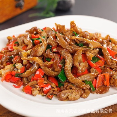 湖南土特产酒店特色菜腊肠子腊肥肠米糠烟熏低盐猪腊大肠厂家批发图3