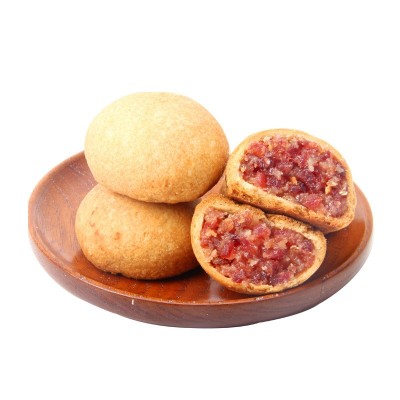 滇式火腿月饼蛋黄云南特产中秋月饼酥皮金兰世家传统糕点批发50g图4