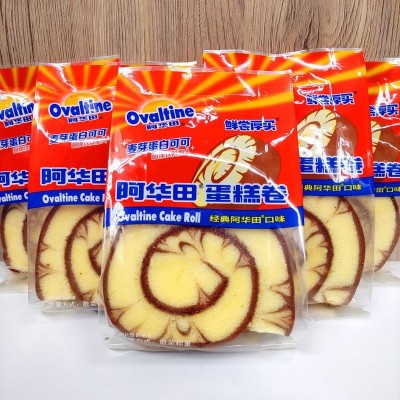 鲜尝厚买早餐组合阿华田风味蛋糕卷可可味面包魔力方华夫饼零食图3