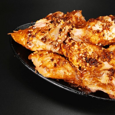【厂家直销】凤起 正宗德州麻油鸡500g 麻辣味扒鸡麻椒鸡批发熟食图2