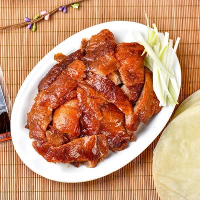 北京风味烤鸭整只果木烤脆皮烤鸭真空包装鸭卤熟食下酒菜厂家批发图3
