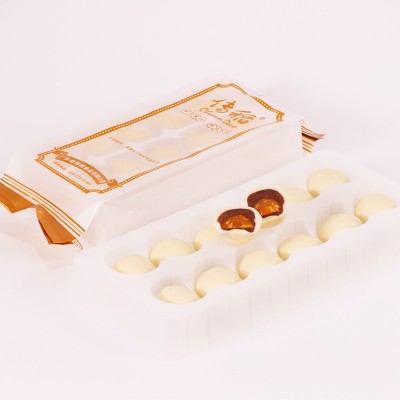 【超级工厂】蛋黄酥50g特产小吃传统糕点办公零食速冻胚商用工厂图4