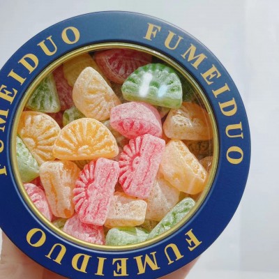 富美多维C果汁糖混合水果味形状糖果儿童小零食休闲食品硬糖批发图4