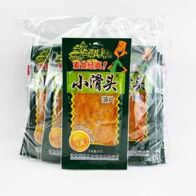 小滑头辣条薄辣片90包整箱包邮香辣小面筋儿时怀旧休闲麻辣小零食图3