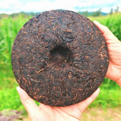 中宏印勐海普洱熟茶 布朗山古树普洱茶饼 云南七子饼茶厂家 直销图3