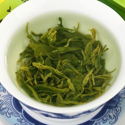 武阳春雨二级毛峰春茶茶叶2023年明前绿茶浓香新茶100g袋装散茶图4
