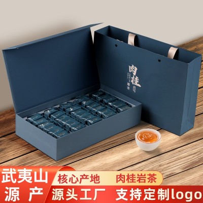 肉桂乌龙茶岩茶武夷山茶叶礼盒装送礼浓香型父母长辈节日高档礼品图2