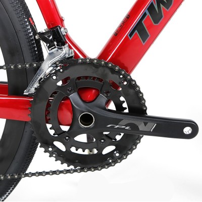 GRAVEL-V3碳纤维越野公路车自行车碟刹桶轴24变速全内走线公路车图2