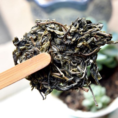 普洱茶生茶云南勐库绿水塘普洱生茶茶饼 357g花香浓郁茶叶批发图2