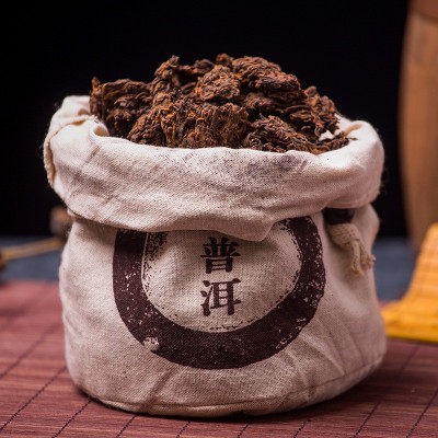 云南普洱茶熟茶 老茶头陈年醇香普洱 勐海老班章古树散装茶叶批发图2