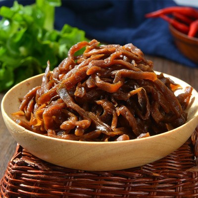 宝烨潍坊虾油青萝卜咸菜疙瘩萝卜干咸菜萝卜皮萝卜丝酱腌菜礼盒图3