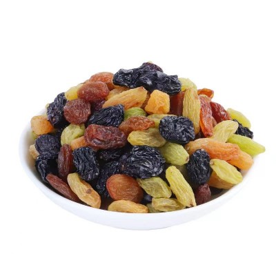 新疆特产四色葡萄干批发代发500g 新货吐鲁番无核四色葡萄干图5