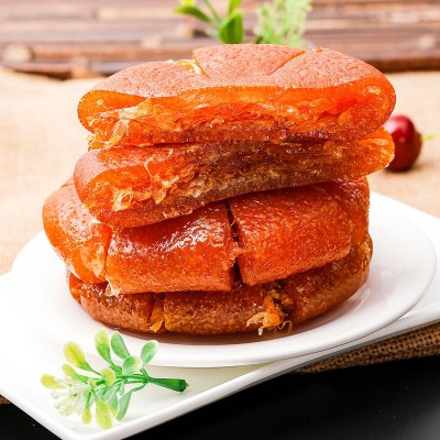 绿香园厂家红糖蜜桔饼橘饼果脯蜜饯潮汕零食桔饼30斤一件红糖桔饼图3