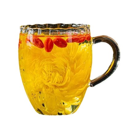 大菊花枸杞茶金丝黄菊枸杞茶独立包装金丝黄菊一朵一杯枸杞图5
