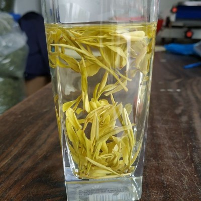 半斤装250克正宗安吉黄金茶 安吉白茶黄金芽黄金叶茶 黄金白茶图2