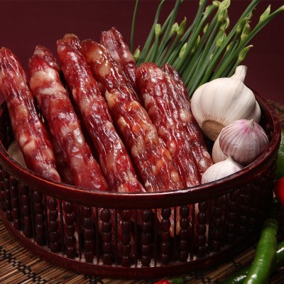 皇上皇 如愿腊肠500g 广东特产腊肠广式腊味6分瘦腊肠香肠图2