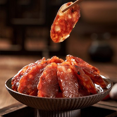 【新品】5斤陈皮腊肠广式腊肠腊肉糖酒味广东味香肠煲仔饭腊味饭图4